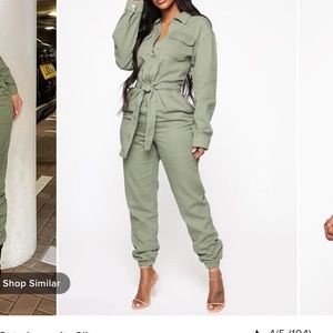 Fashion Nova On Duty Jumpsuit